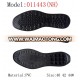 High Quality New PVC Sole Design for Men Shoe Making Manufacture