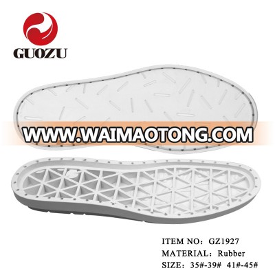 white color rubber for casual shoes