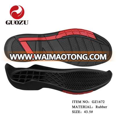 two color rubber sole for racing boots