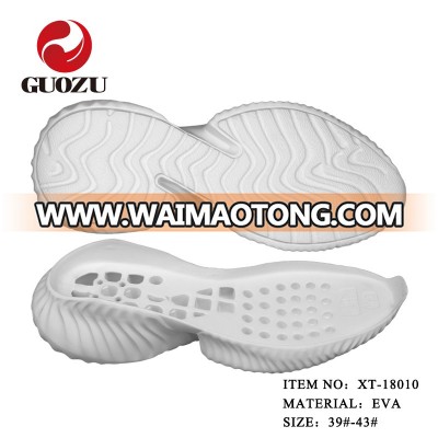 White light eva shoe sole for men' sports shoes