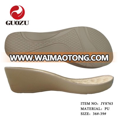 sandals single color wedge pu soles for women