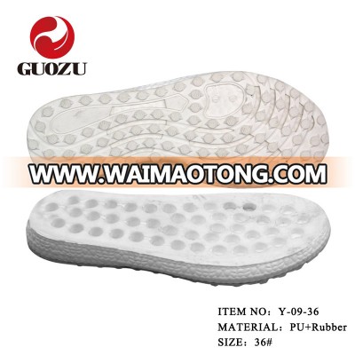 anti slip pu and rubber outsole women casual shoe sole china shoe sole manufacturer