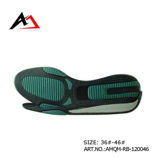 Semi Shoe Sole for Sports Shoes Accessories EVA Outsole (AMQM-RB-120046)